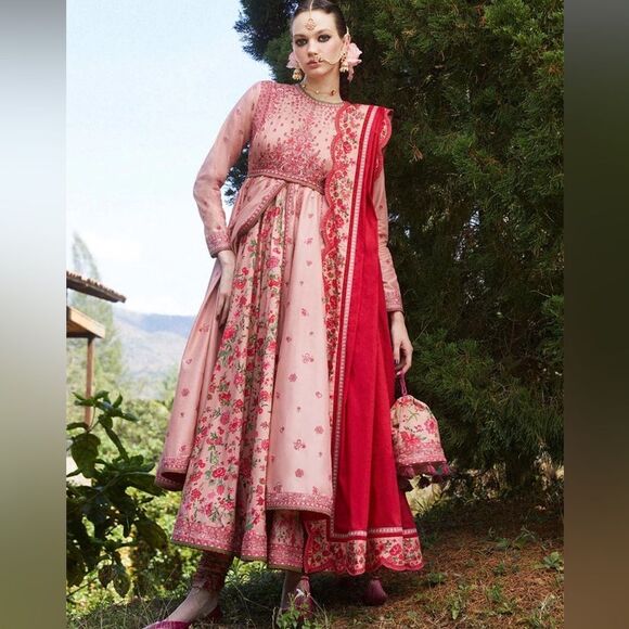 HUSSAIN REHAR PAKISTANI AUTHENTIC DESIGNER DRESS READY TO WEAR 2024 PRET 3 PIECE - Picture 3 of 16